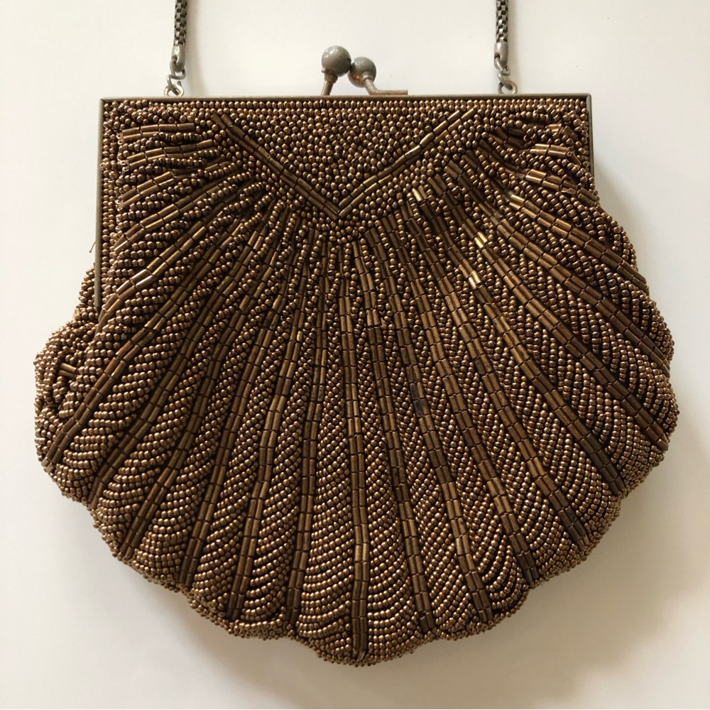 Antique Beaded Evening Bag - Picture 2 of 13